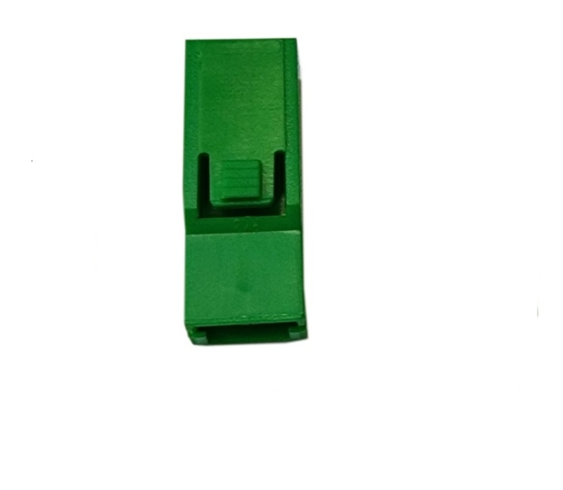 CONN.1POLE +VE LOCK GREEN PBT